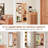 Wall Mounted Full Length Mirror, Full Body Mirror With Shelf For Bedroom, Living Room