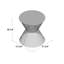 Table d'appoint en fer Yoshida-1664974896