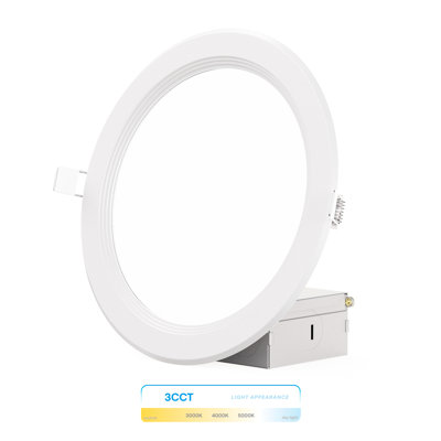 Ensemble de plafonniers encastrés à DEL de 6 po Infibrite Thin