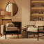 Upholstered Accent Chair-1526691633