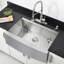 Évier de cuisine de ferme 33 po avec station de travail à cuve simple en acier inoxydable 304 avec accessoires