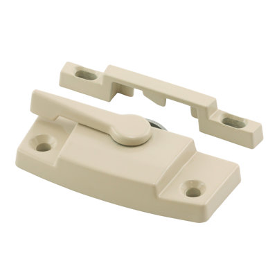 Prime-Line Window Sash Lock, Zinc Diecast, Fits Silverline Windows, 2-1/16 in. Hole Centers, Includes Fasteners (1 Pair)