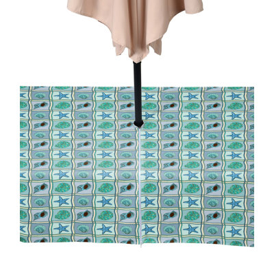 Shell Patches Water Repellent Tablecloth
