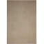 Ensemble de tapis de couleur unie touffetés à la machine en polyester brun-1781465438