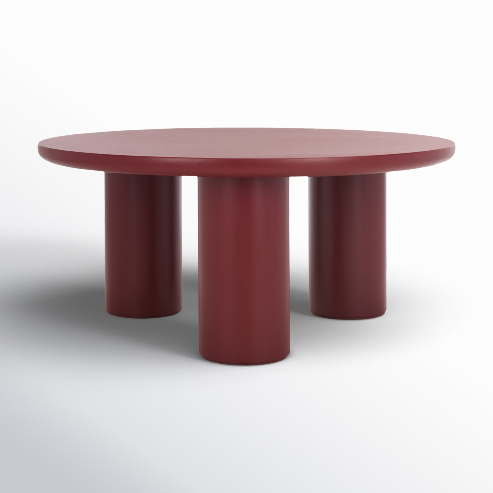 Aicha Single Coffee Table, Red