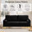 67" Mid Century Modern Loveseat Sofa, 2-Seater Velvet Tufted Love Seat Couch with Bolster Pillows, Golden Frosted Legs for Small Space, Living Room, Apartment, Bedroom-77384965