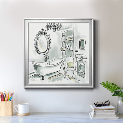 «Opulent Bath II», reproduction d'art sur toile