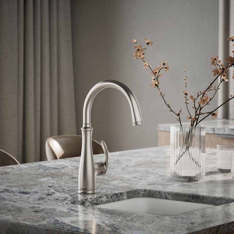 Bellera Touch Single Handle Kitchen Faucet, Vibrant Stainless