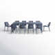 Farrah Rectangular 10 - Person Dining Set