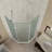 Merrick GS Hinged Frameless Shower Door-31496935