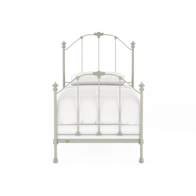 171 Country French Bed | Complete Standard, Sage Green, Twin