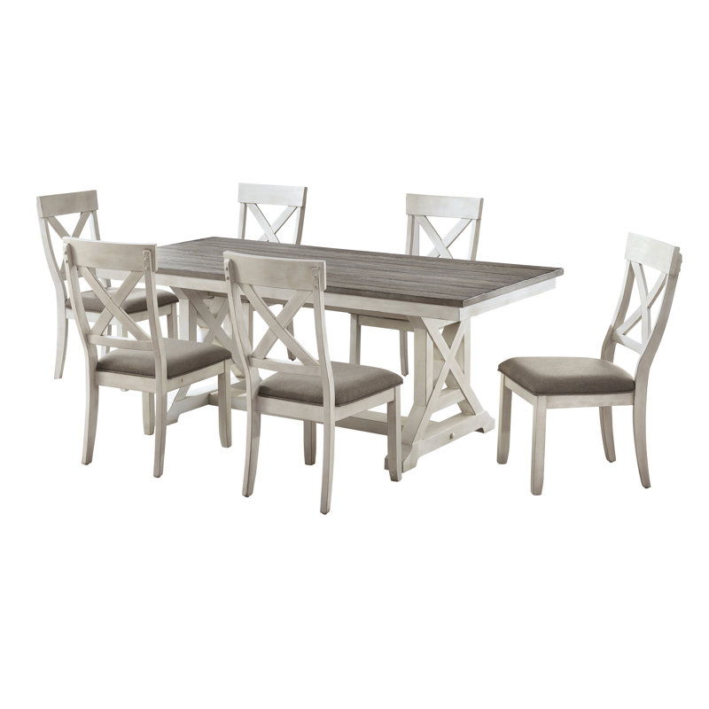 Fauteuil Daian, Crème / brun