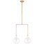 Lomme 2 - Light LED Chandelier