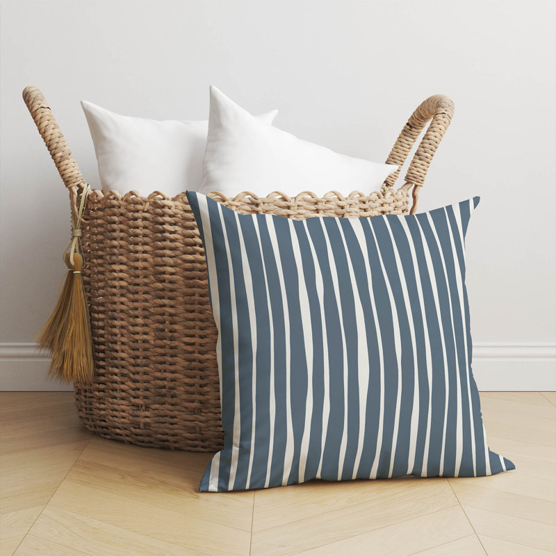 Coussin Sploog, H 26 po x l 26 po, Bleu