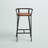 Goetsch Counter Stool with Metal Frame-940160865-940143770
