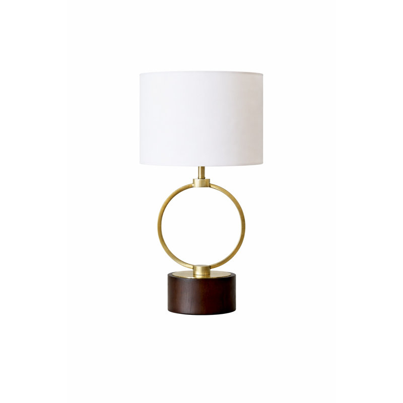 Lampe de chevet Mid-Century moderne en bronze