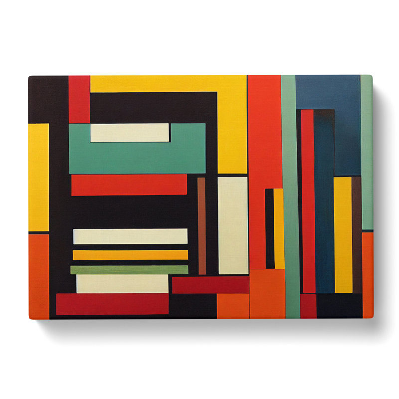 Ideal Modern Abstract Art - Wrapped Canvas, 50cm H x 76cm W x 3cm D