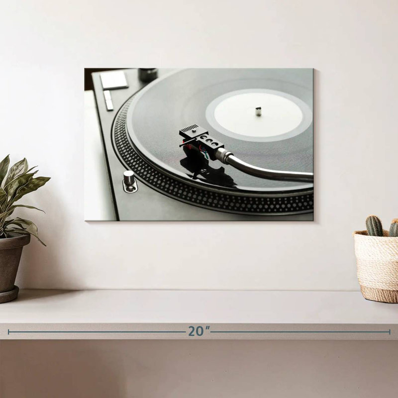 Abarca Vinyl Turntable Player, 32" H x 48" W
