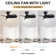 23 Inch Mini LED Ceiling Fan with 3 ABS Blades, Remote Control, DC Motor, Timer