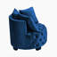 Chaise d'appoint contemporaine rembourrée et capitonnée-503644403