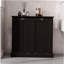 Armoire de trieur de linge à deux compartiments inclinable-1029790660