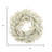 Snowy Flocked Pine Wreath 24"D