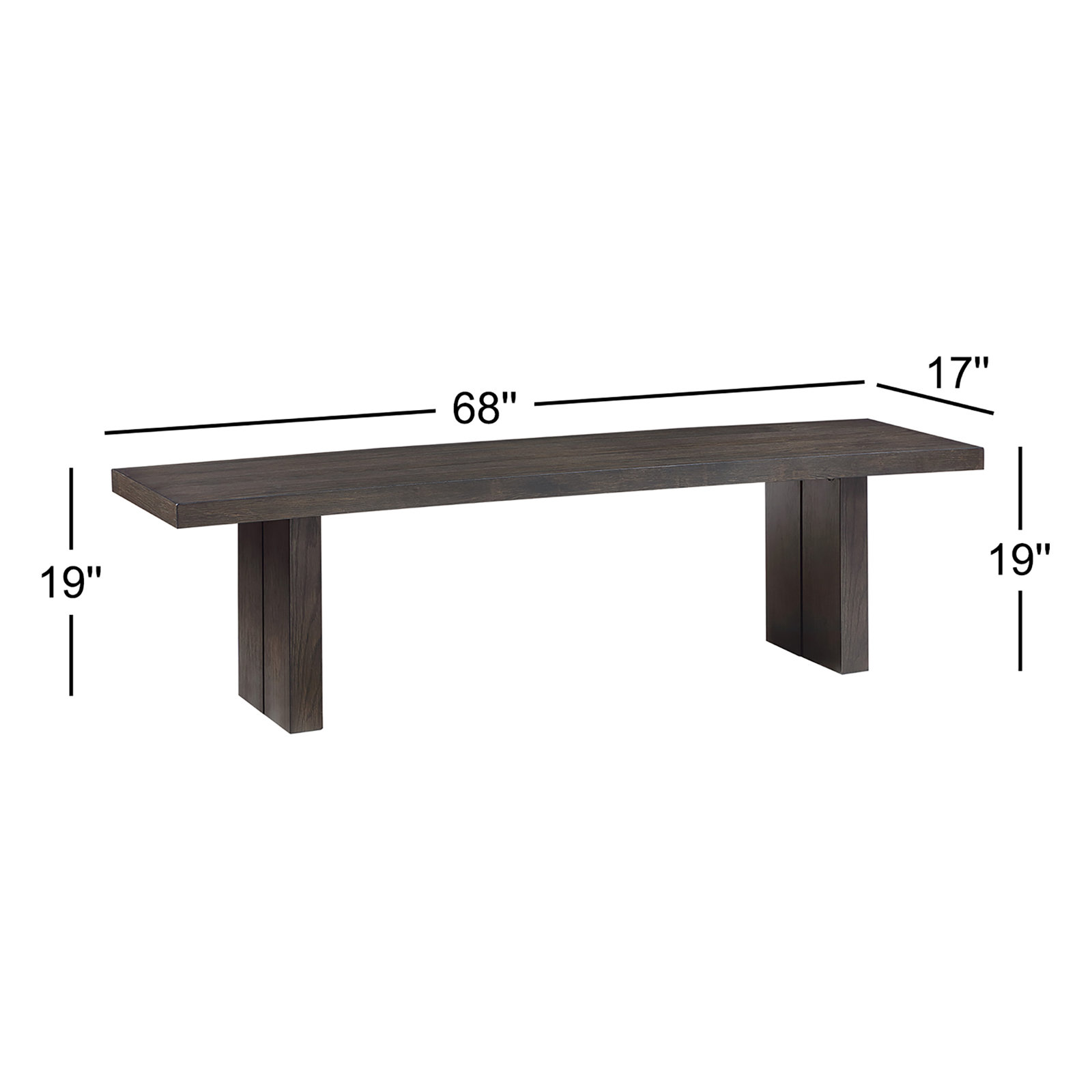 Regan 68" Bench