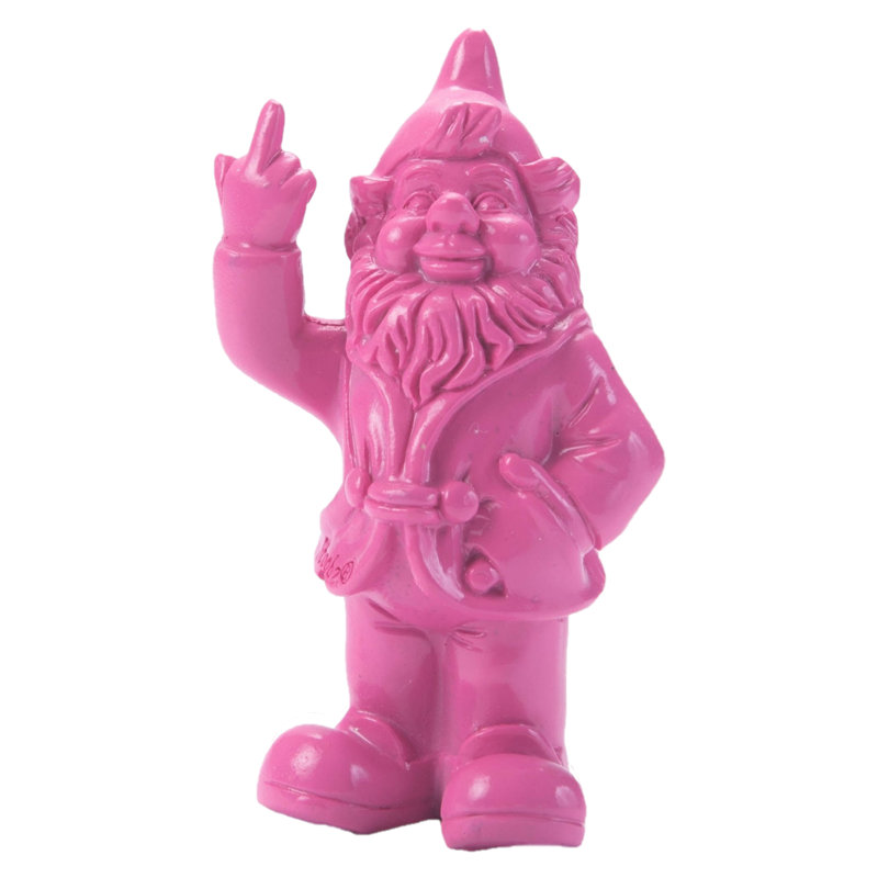 Burkeville Fantasy & Sci-Fi Weather Resistant Plastic Garden Statue, Pink
