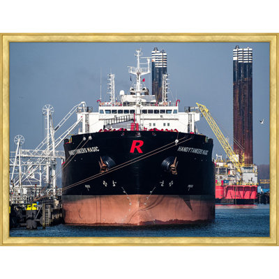 Majestic Cargo Ship Print by Thom Filicia
