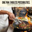 Alva Black Angus 9.5-inch Pre-Seasoned Carbon Steel Frying Pan-114994602-98178379