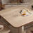 Modern 70.87" Rectangular Dining Table for 6-8 People with Rounded Corners and Stable Pedestal Base