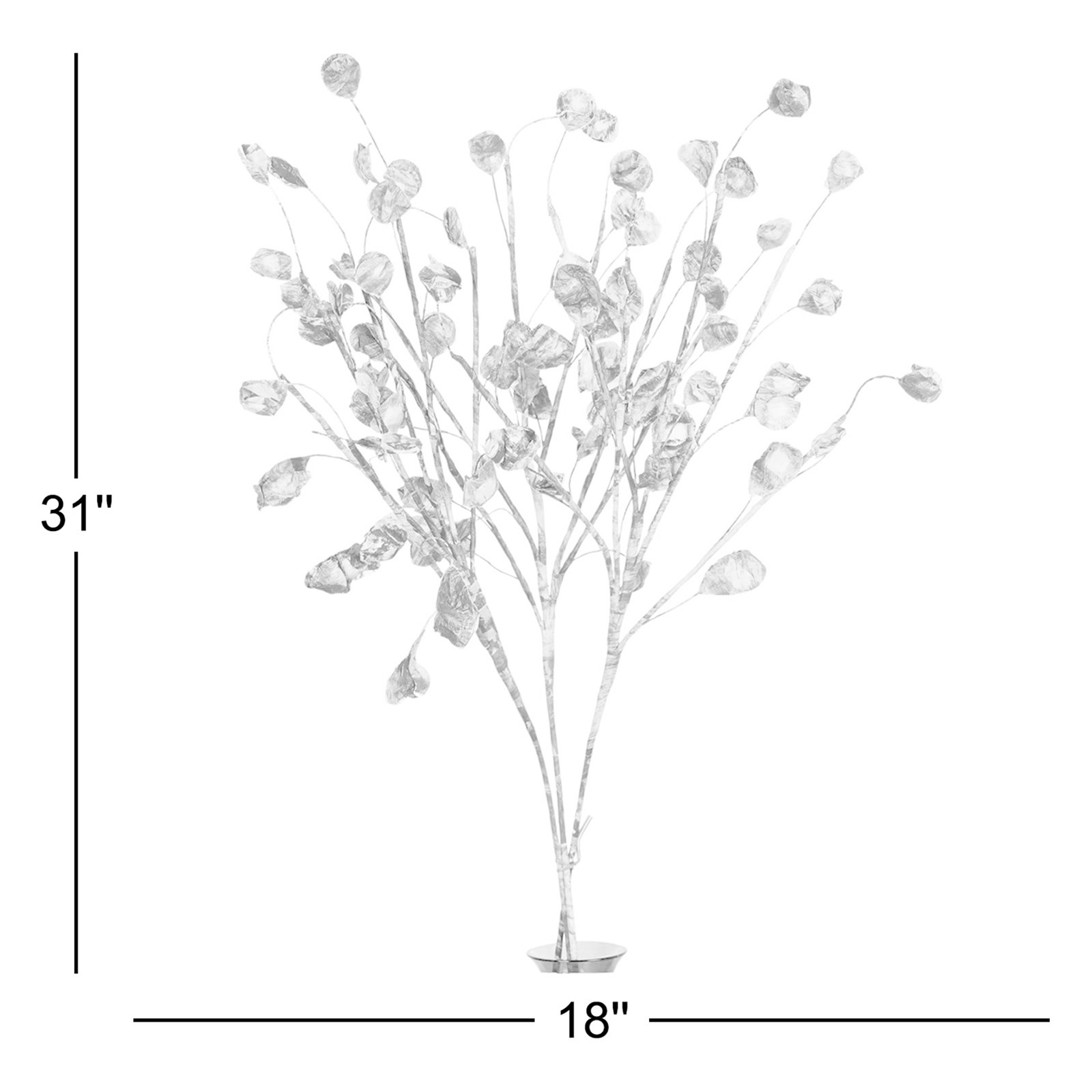 Foliage Blossom Stems, Beige