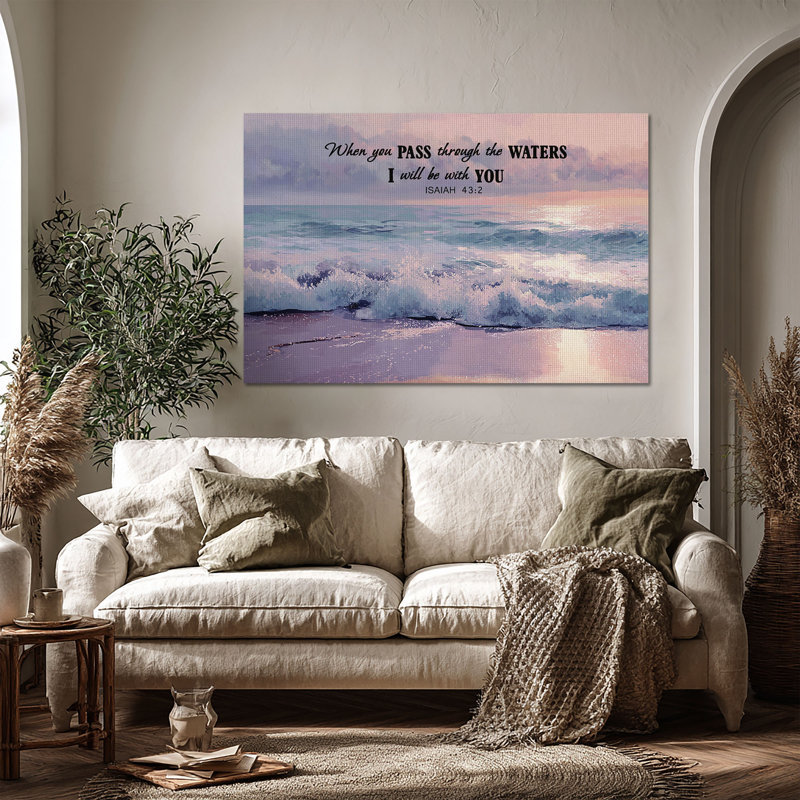 Art mural sur toile Faithful Horizon, L 60 po x H 40 po