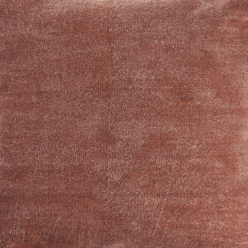 Housse de coussin Madison, 24 po x 24 po, Polyester, Potters Clay