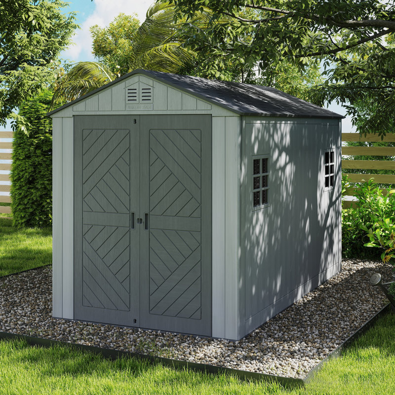 Remise de rangement pour l'extérieur l 6 pi. X P 9 pi. Decksplore