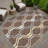 Machine Washable Indoor/Outdoor Chantille ACN2326 Mid-Century Modern Rug-1419383456