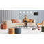 Roundhouse Solid Wood Coffee Table-42044914-42138129
