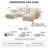 99" Sectional Modular Sofa With Storage-480650543
