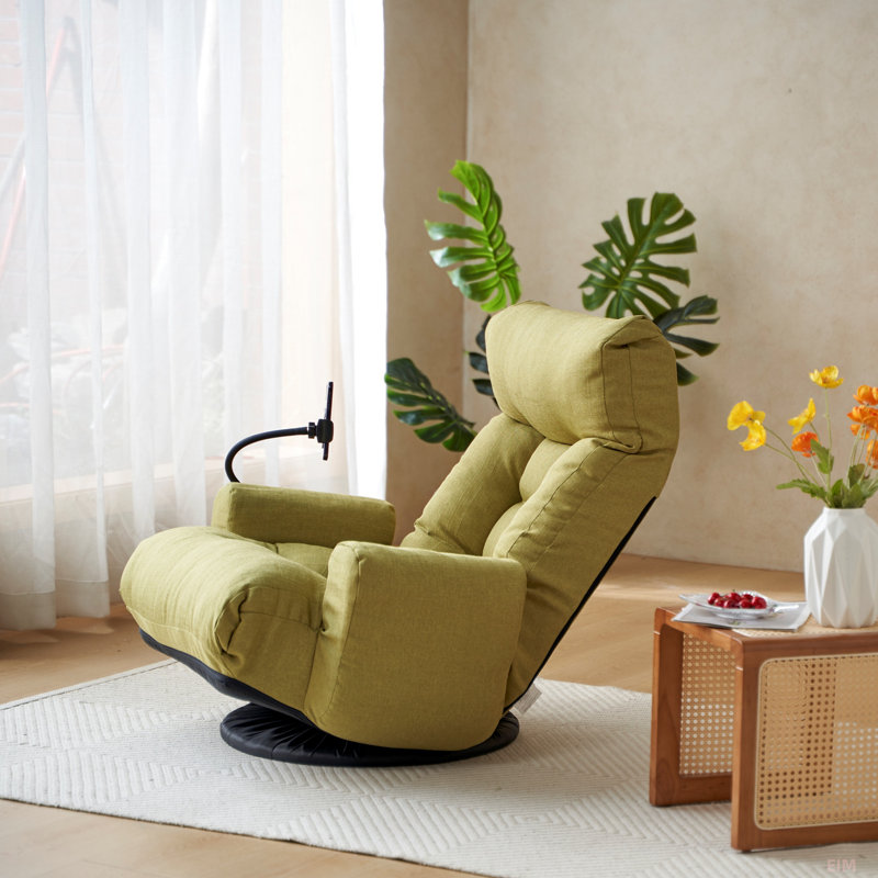 Adjustable Head And Waist, Game Chair, Lounge Chair In The Living Room, 360 Degree Rotatable Sofa Chair,Rotatable Seat Leisure Chair Deck Chair