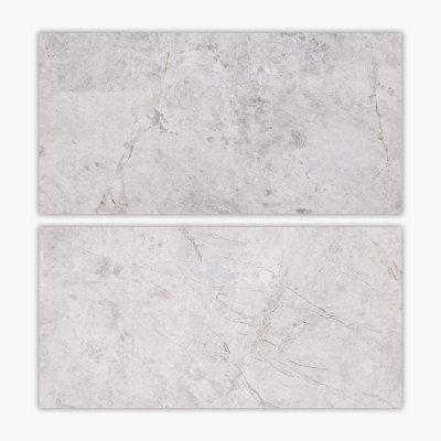 12 in. x 24 in. Marble Tile