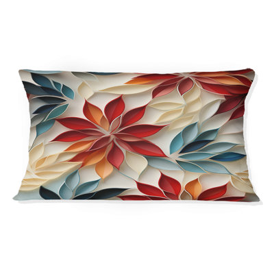 Floral Throw Pillow