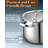 Cook N Home Classic  Stainless Steel Tri-ply Clad Kitchen Cookware Set, Includes Saucepans, Stockpots with Glass Lids, Frying Pans,  Induction-Ready, Dishwasher and Oven Safe, 7-Piece