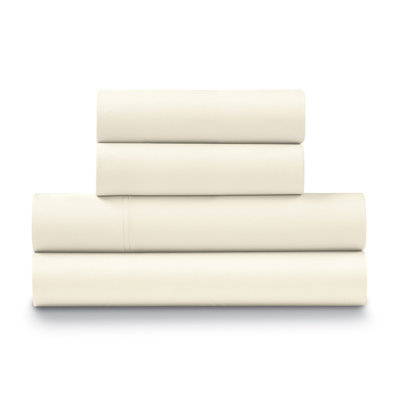  500 Thread 100% Cotton Sateen Sheet Set (4PC.)