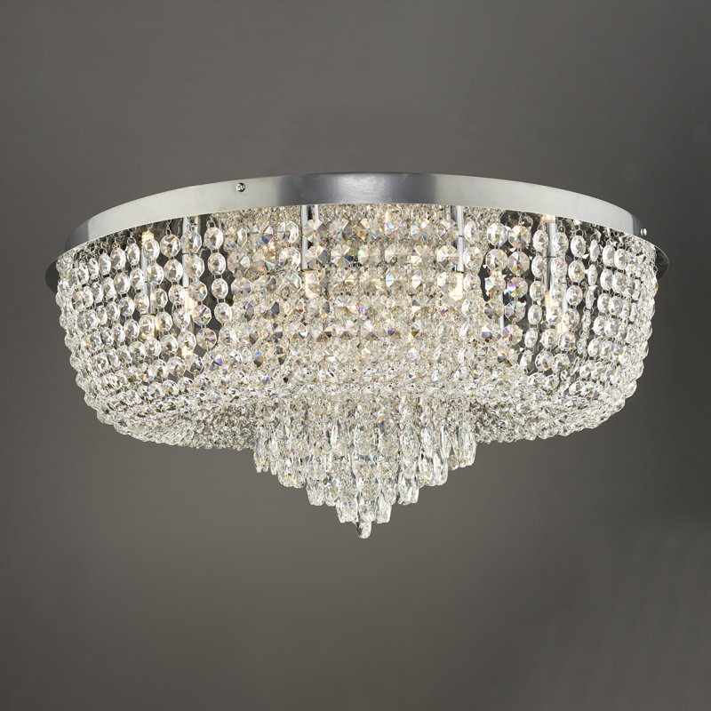Dowd Crystal Flush Mount