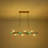 12 - Light Dimmable Bubble Glass Sputnik Modern Linear Chandelier-1925377268-1925377227
