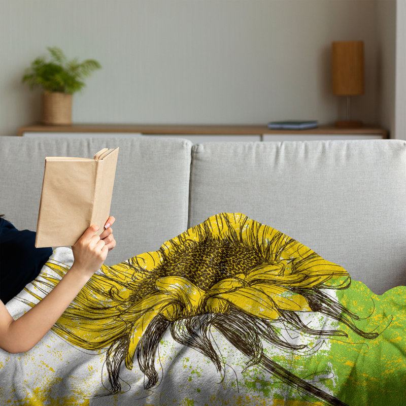 Hand Woven Throw Blanket, 60" x 80"