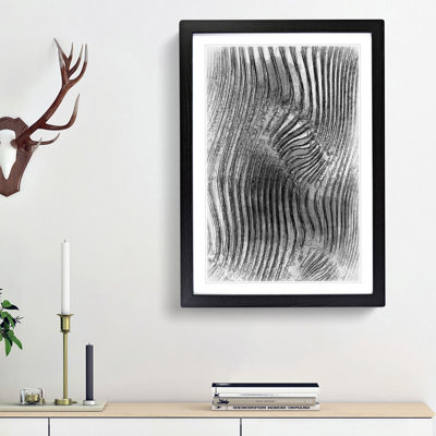 Optical Illusion in Abstract - Picture Frame Graphic Art Print