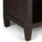 Bedside Table - Dark Tobacco Brown-472605556