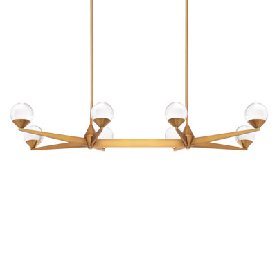 Double Bubble 8 - Light LED Chandelier