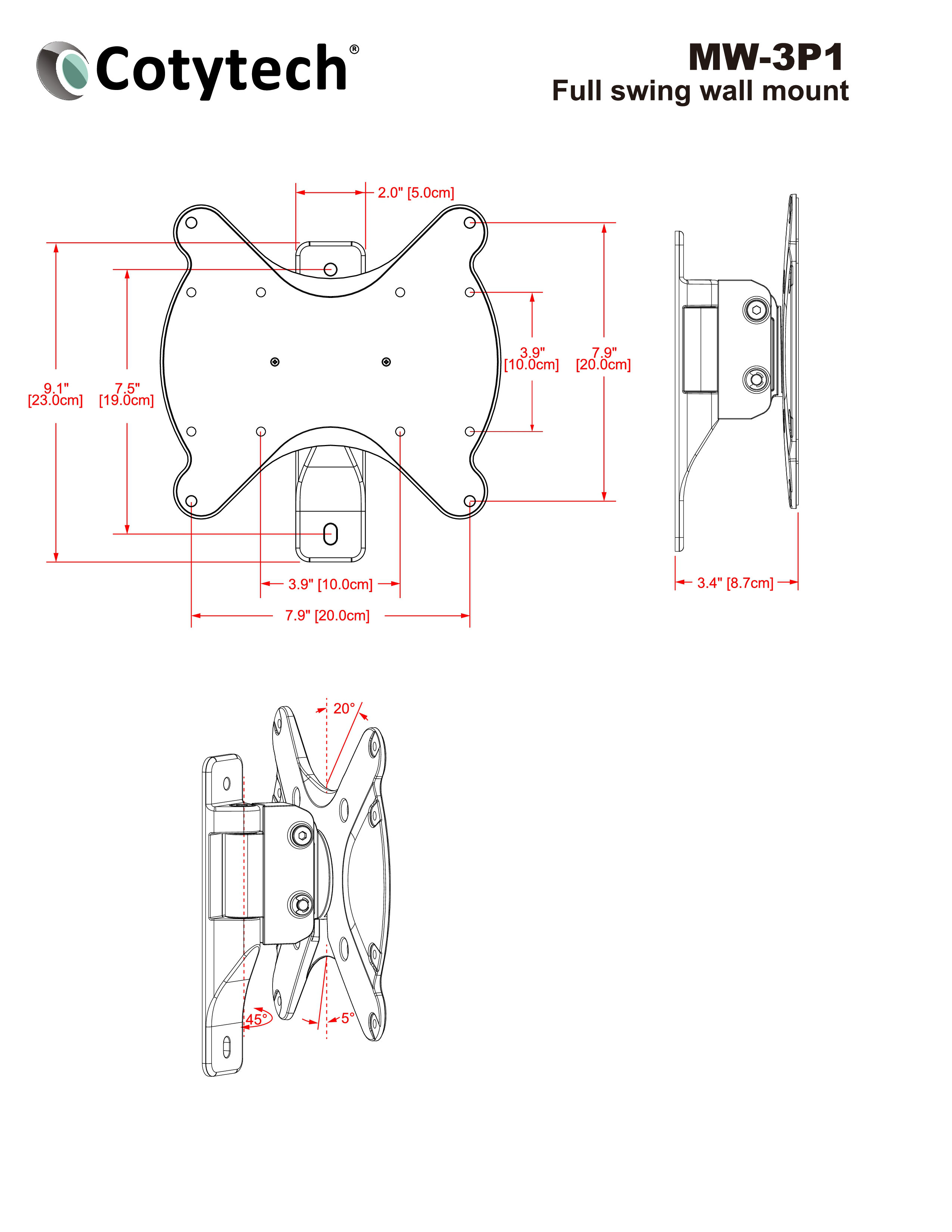 Dimensions du produit